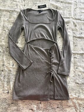 chocolate chiffon asymmetric strap draped midi dress Shop Chocolate Chiffon Asymmetric Strap Draped Midi Dress Online in Oman